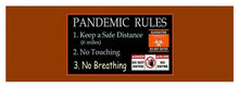 Load image into Gallery viewer, Pandemic Rules 1 - Yoga Mat
