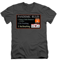 Load image into Gallery viewer, Pandemic Rules 1 - Men&#39;s V-Neck T-Shirt
