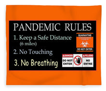 Load image into Gallery viewer, Pandemic Rules 1 - Blanket
