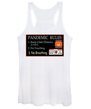Load image into Gallery viewer, Pandemic Rules 1 - Women&#39;s Tank Top
