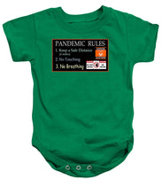 Load image into Gallery viewer, Pandemic Rules 1 - Baby Onesie
