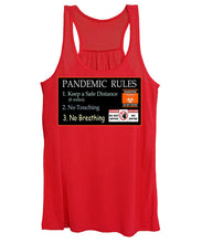Load image into Gallery viewer, Pandemic Rules 1 - Women&#39;s Tank Top
