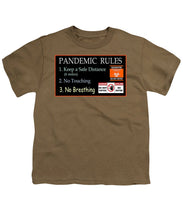 Load image into Gallery viewer, Pandemic Rules 1 - Youth T-Shirt
