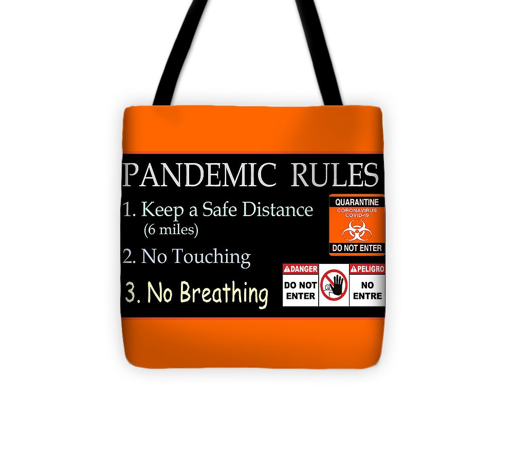 Pandemic Rules 1 - Tote Bag