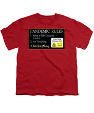 Load image into Gallery viewer, Pandemic Rules 2 - Youth T-Shirt
