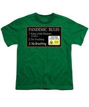 Load image into Gallery viewer, Pandemic Rules 2 - Youth T-Shirt
