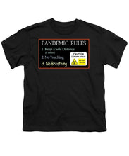 Load image into Gallery viewer, Pandemic Rules 2 - Youth T-Shirt
