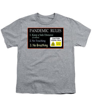 Load image into Gallery viewer, Pandemic Rules 2 - Youth T-Shirt
