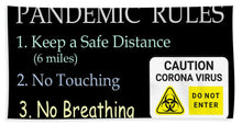 Load image into Gallery viewer, Pandemic Rules 2 - Bath Towel
