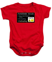Load image into Gallery viewer, Pandemic Rules 2 - Baby Onesie
