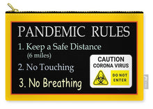 Load image into Gallery viewer, Pandemic Rules 2 - Carry-All Pouch
