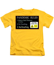 Load image into Gallery viewer, Pandemic Rules 2 - Kids T-Shirt
