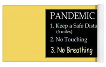Load image into Gallery viewer, Pandemic Rules 2 - Yoga Mat
