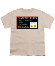 Load image into Gallery viewer, Pandemic Rules 2 - Youth T-Shirt
