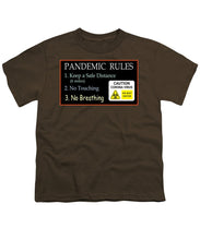 Load image into Gallery viewer, Pandemic Rules 2 - Youth T-Shirt
