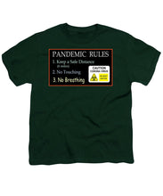 Load image into Gallery viewer, Pandemic Rules 2 - Youth T-Shirt
