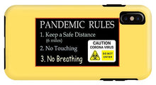 Load image into Gallery viewer, Pandemic Rules 2 - Phone Case
