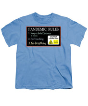 Load image into Gallery viewer, Pandemic Rules 2 - Youth T-Shirt
