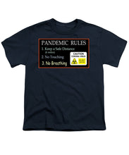 Load image into Gallery viewer, Pandemic Rules 2 - Youth T-Shirt
