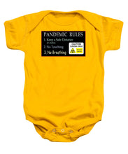 Load image into Gallery viewer, Pandemic Rules 2 - Baby Onesie

