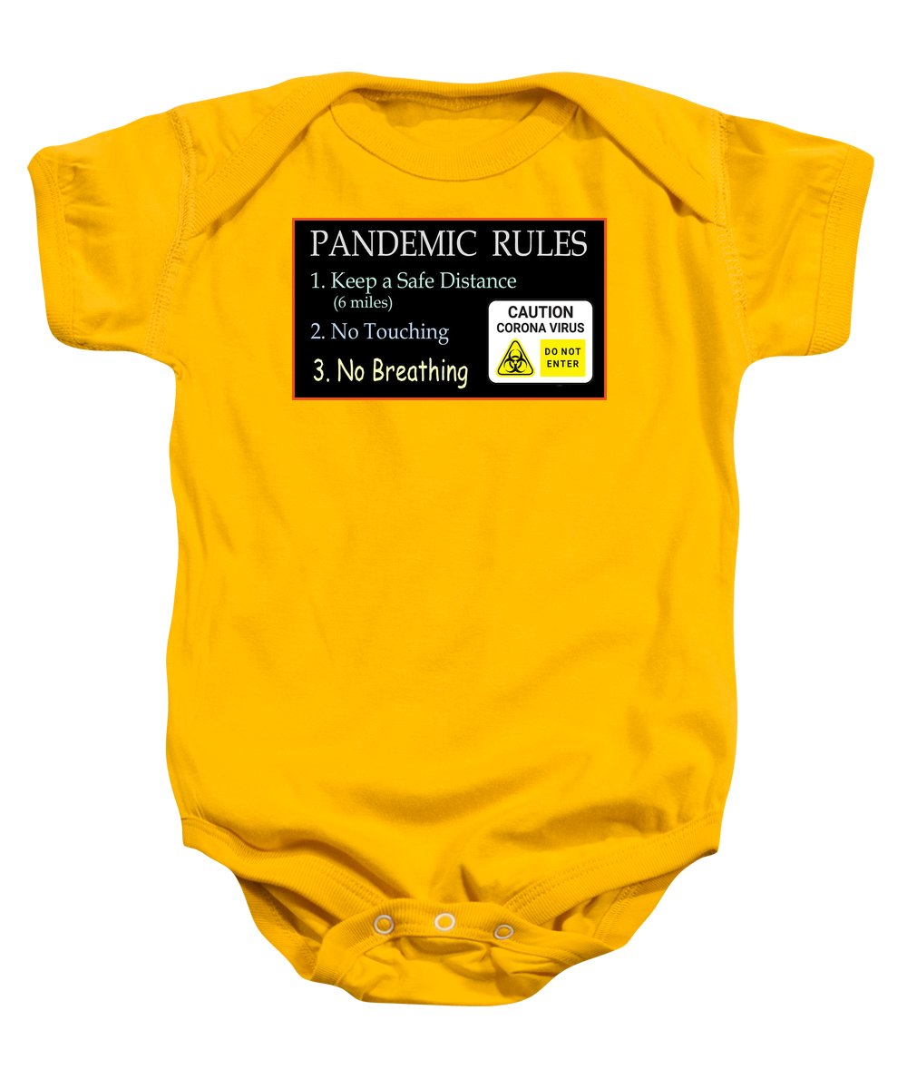 Pandemic Rules 2 - Baby Onesie