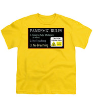 Load image into Gallery viewer, Pandemic Rules 2 - Youth T-Shirt
