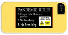 Load image into Gallery viewer, Pandemic Rules 2 - Phone Case

