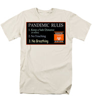 Load image into Gallery viewer, Pandemic Rules 3 - Men's T-Shirt  (Regular Fit)
