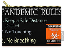 Load image into Gallery viewer, Pandemic Rules 3 - Carry-All Pouch

