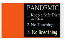 Load image into Gallery viewer, Pandemic Rules 3 - Yoga Mat
