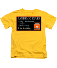 Load image into Gallery viewer, Pandemic Rules 3 - Kids T-Shirt
