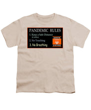 Load image into Gallery viewer, Pandemic Rules 3 - Youth T-Shirt
