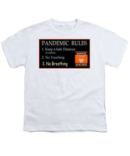 Load image into Gallery viewer, Pandemic Rules 3 - Youth T-Shirt
