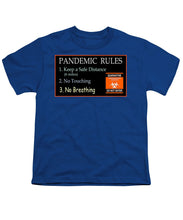 Load image into Gallery viewer, Pandemic Rules 3 - Youth T-Shirt
