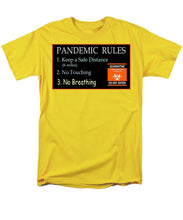 Load image into Gallery viewer, Pandemic Rules 3 - Men's T-Shirt  (Regular Fit)
