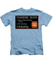 Load image into Gallery viewer, Pandemic Rules 3 - Kids T-Shirt
