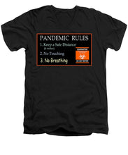 Load image into Gallery viewer, Pandemic Rules 3 - Men's V-Neck T-Shirt
