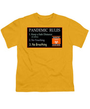 Load image into Gallery viewer, Pandemic Rules 3 - Youth T-Shirt
