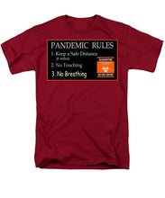 Load image into Gallery viewer, Pandemic Rules 3 - Men's T-Shirt  (Regular Fit)
