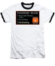 Load image into Gallery viewer, Pandemic Rules 3 - Baseball T-Shirt
