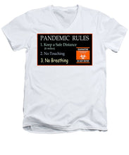Load image into Gallery viewer, Pandemic Rules 3 - Men's V-Neck T-Shirt
