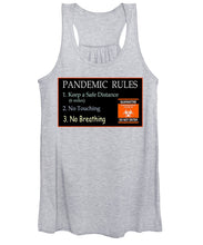 Load image into Gallery viewer, Pandemic Rules 3 - Women's Tank Top
