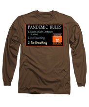 Load image into Gallery viewer, Pandemic Rules 3 - Long Sleeve T-Shirt
