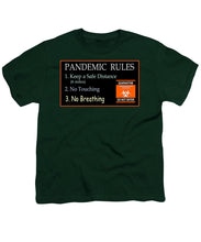 Load image into Gallery viewer, Pandemic Rules 3 - Youth T-Shirt
