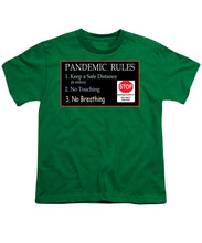 Load image into Gallery viewer, Pandemic Rules 4 - Youth T-Shirt
