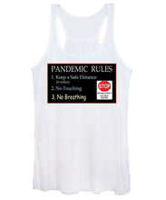 Load image into Gallery viewer, Pandemic Rules 4 - Women's Tank Top
