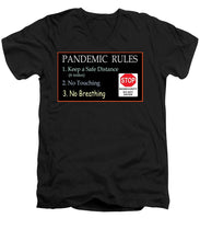 Load image into Gallery viewer, Pandemic Rules 4 - Men's V-Neck T-Shirt

