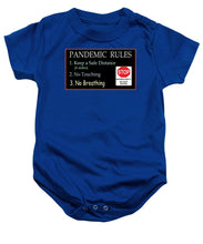 Load image into Gallery viewer, Pandemic Rules 4 - Baby Onesie
