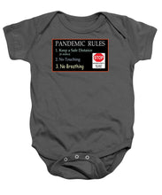Load image into Gallery viewer, Pandemic Rules 4 - Baby Onesie
