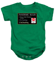 Load image into Gallery viewer, Pandemic Rules 4 - Baby Onesie
